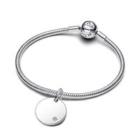 Pendente Pandora Donna in Argento Diamante Lab Grown 394012C01 - 394012C01